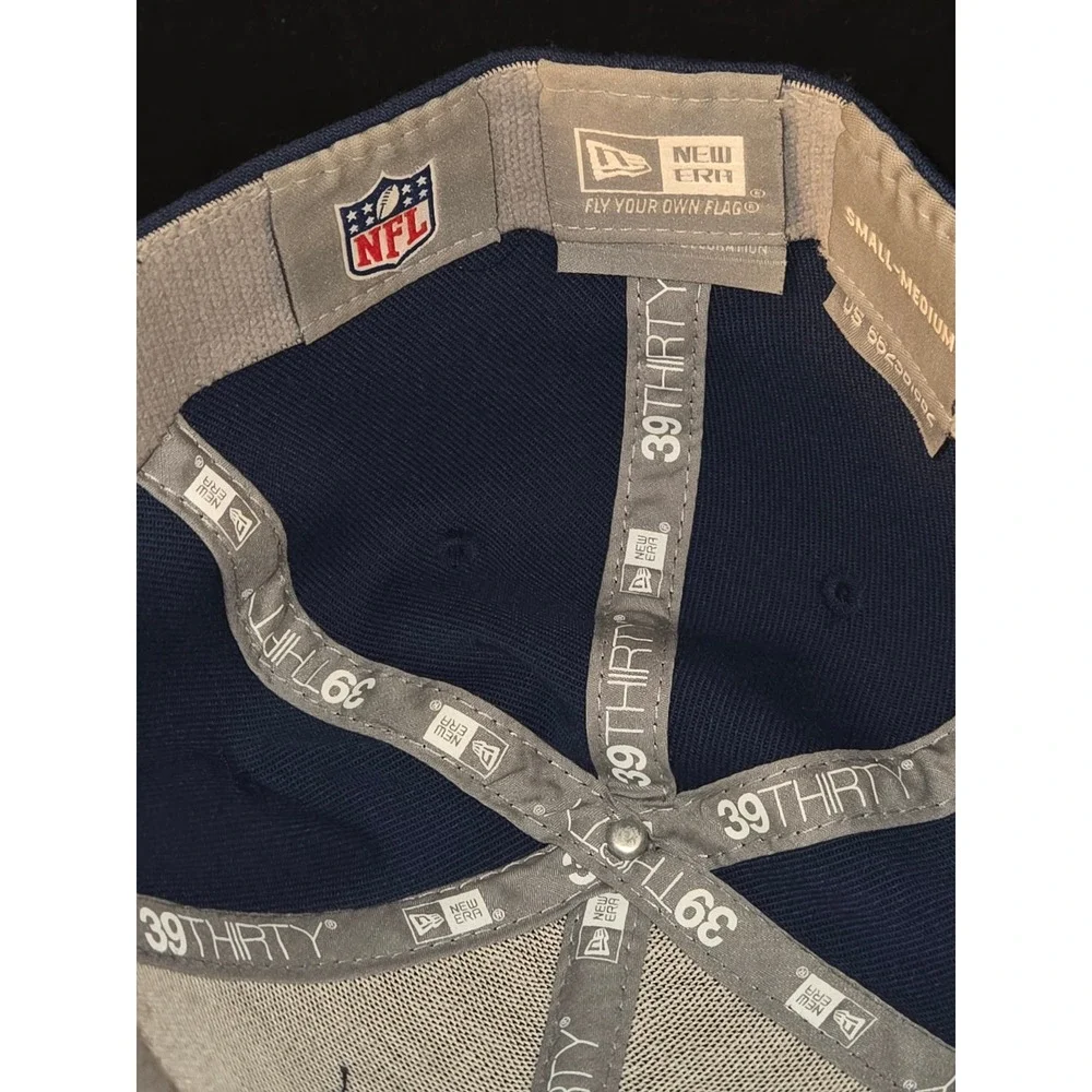 Tennessee Titans New Era 39THIRTY NFL‎ Cap Hat Small-Medium Navy Blue
